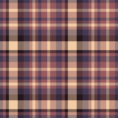 Tartan plaid background of vector seamless check with a textile pattern fabric texture.