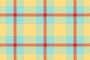 Fabric plaid seamless of texture check vector with a pattern textile tartan background.