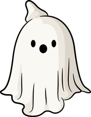 Ghost Halloween Cartoon