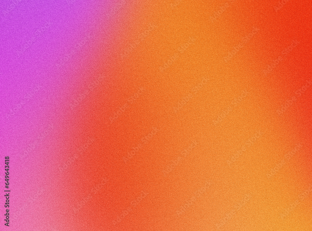 Aufkleber abstract blurred grainy gradient background texture. colorful digital grain soft noise effect patter