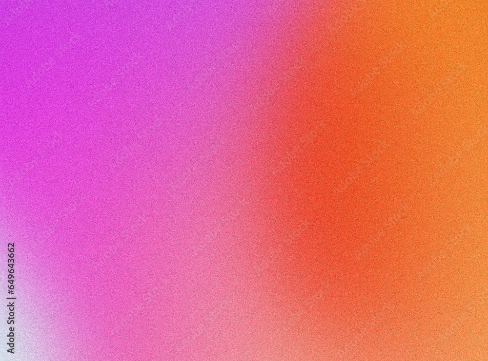 Aufkleber abstract blurred grainy gradient background texture. colorful digital grain soft noise effect patter