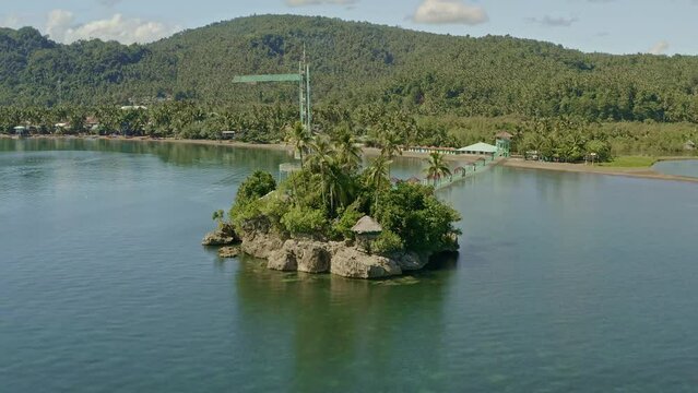 Octopus Islet and Bacuag Beach in Surigao Del Norte