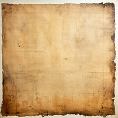 Obraz premium Vintage peace of paper, old document template. 