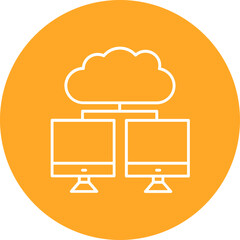 Cloud Computing Icon