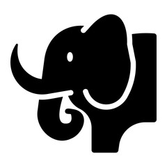 elephant Solid icon