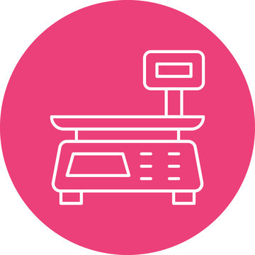 recommend clip art: Scale Machine Icon