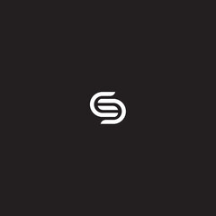 Letter S logo  - obrazy, fototapety, plakaty