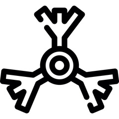 Obraz premium Snowflake Icon