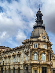 City Hall of Cartagena, spanish city 