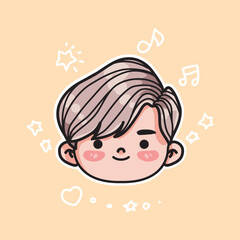 Cute Boy Illustration