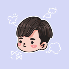 Cute Boy Illustration