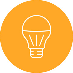 Led Bulb Icon