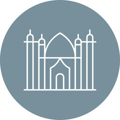 Taj Mahal Icon