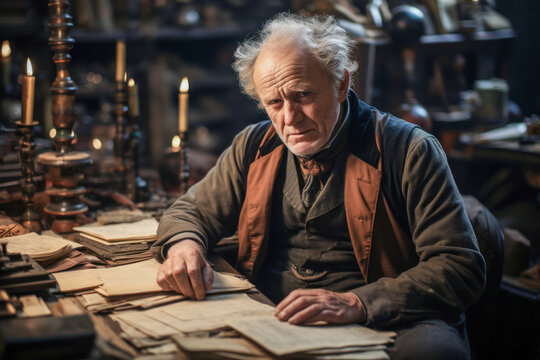 Arthur Schopenhauer, the renowned German philosopher known for his ideas on pessimism and the will