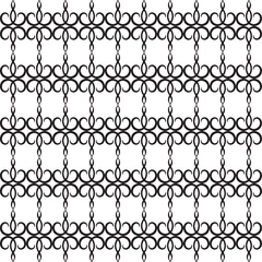 Overlapping circles in pink and green seamless pattern, vector