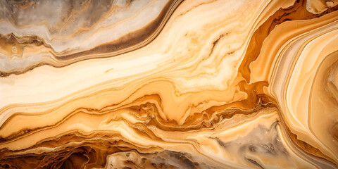 Abstract beige brown marble texture background, Natural stone pattern. Generative AI.