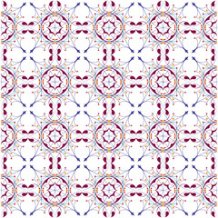 vector background with classic floral pattern