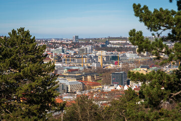 Fototapeta na wymiar City views of Stuttgart Germany