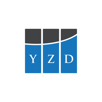 YZD letter logo design on white background. YZD creative initials letter logo concept. YZD letter design.