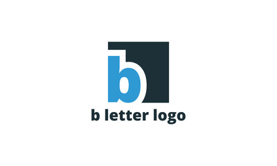 b letter logo design