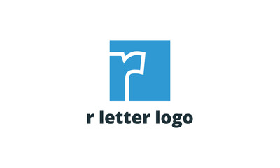 r letter logo design