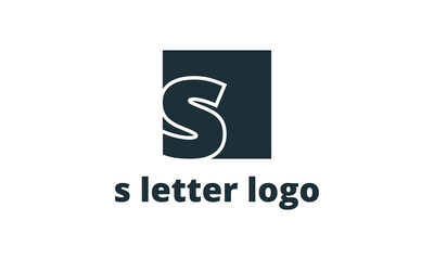 s letter logo design