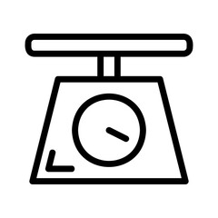 scale measurement weigh e commerce outline
