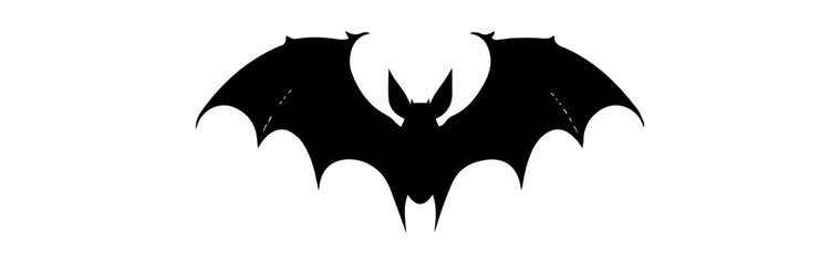 Bat isolated on white background