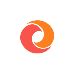 abstract circle logo
