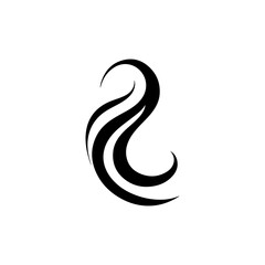 hair logo and symbol