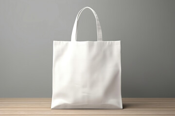 White eco bag mockup. Blank Shopping sack