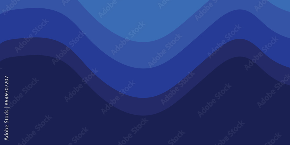 Poster abstract blue light color background. curved line. digital background. curves of color and shape. dy