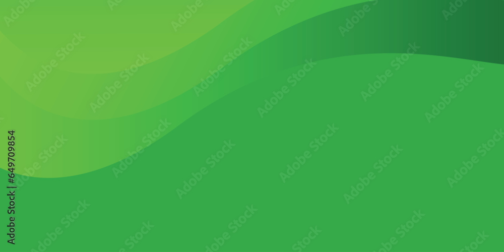 Poster abstract green light color background. curved line. digital background. curves of color and shape. d