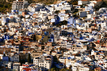 Chefchaouen, la citt&agrave; azzurra del Marocco.