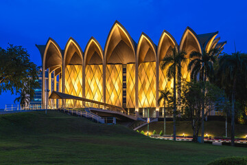 Borneo Cultures Museum, a part of the Sarawak Museum Complex in Kuching, Malaysia