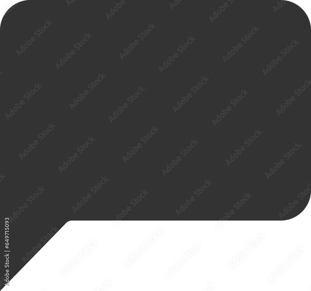 Poster chat icon vector design element. talk bubble speech sign. dialogue balloon.