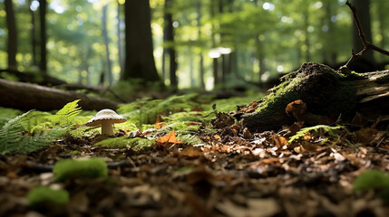 Obraz premium moss in the forest