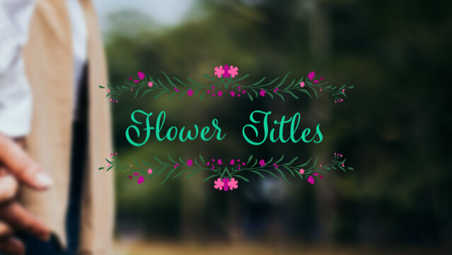 Flower Romantic Titles
