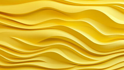 Fototapeta na wymiar bright yellow volumetric lines wall silk stucco.
