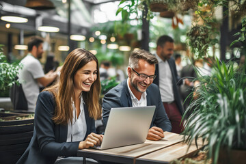 Group of success business people working at the office with colleagues. Full concentration at work.