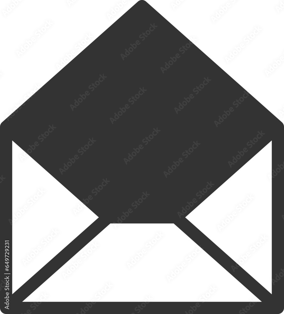 Poster envelope icons letter. envelop icon vector template. mail symbol element. mailing label for web or p