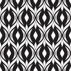 abstract seamless ornamental pattern vector illustration
