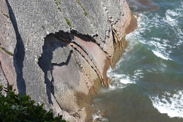 The Flysch formations on the Basque country