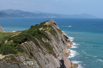 The Flysch formations on the Basque country