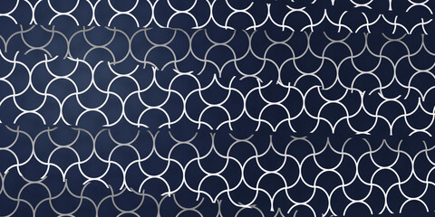 Cutting Seamless geometric pattern background with Card Board Style Effect
