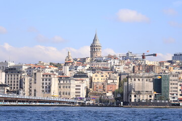 Fototapeta na wymiar torre di galata istanbul