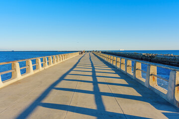 Cabrillo Pier in San Pedro, California