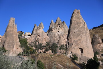 Badlands calanchi Cappadocia, turchia