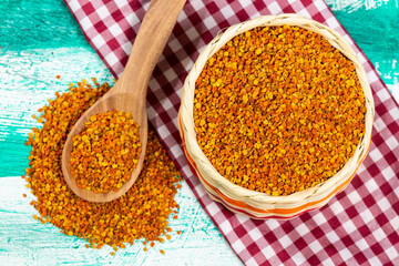 Bee Pollen Granules Natural And Healthy Food