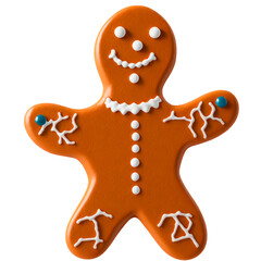 Obraz premium Gingerbread, transparent background